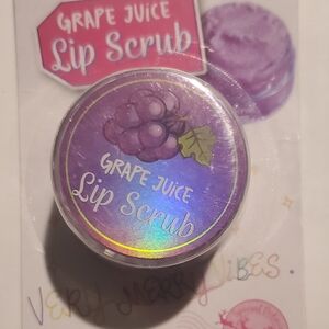 Grape Juice Lip Scrub - Purple